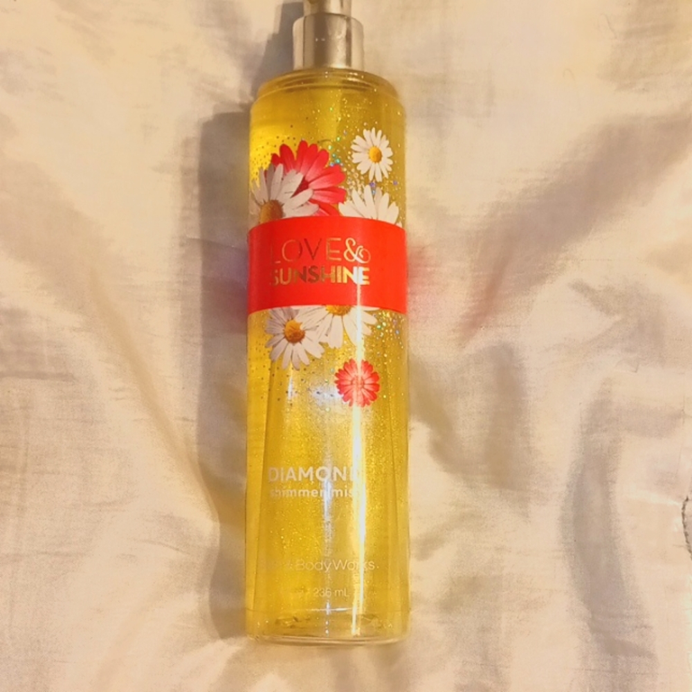 Bath & Body Works Love& Sunshine Diamond Shimmer Mist